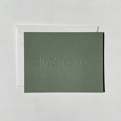 Joy & Peace Card