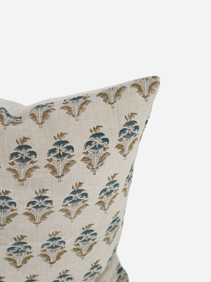 Silas Block Print Pillow