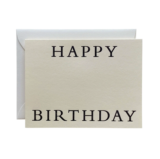 Happy Birthday