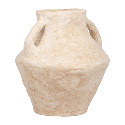 Textured Artisan Dual Handles Vase