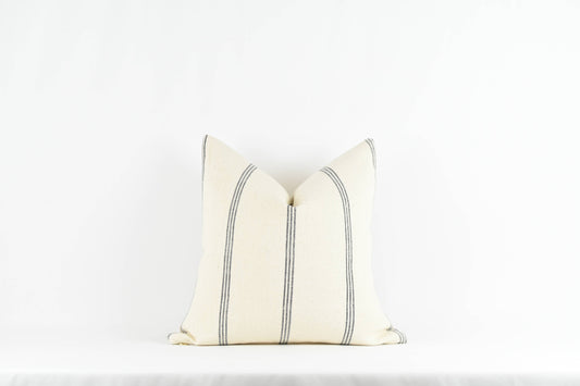 Heena Stripe Pillow: Horizontal Stripes