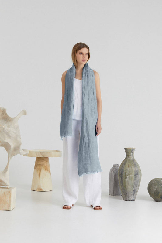 Allure Linen Dandelion Scarf