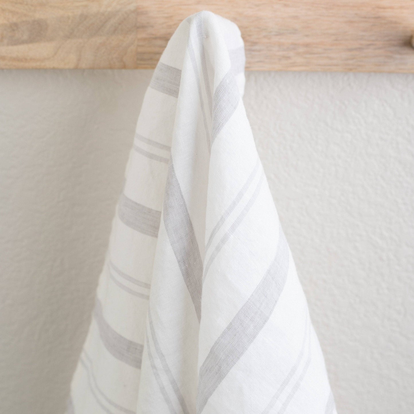 Striped Kitchen Towel: Beige Stripe