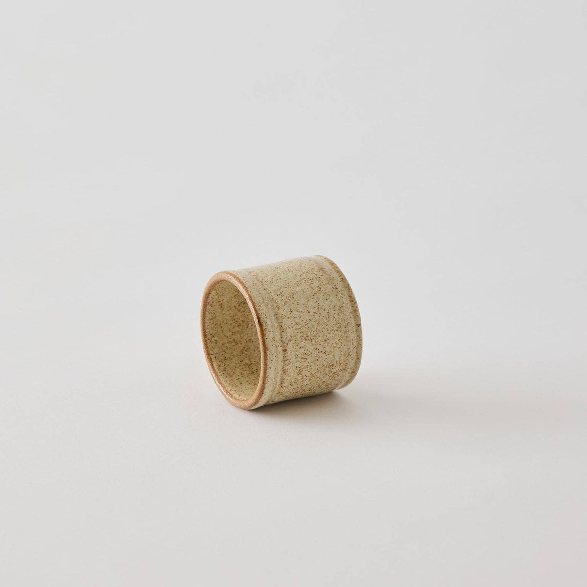 Elio napkin ring : Beige speckled