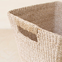 Load image into Gallery viewer, Natural Tapered Square Basket
