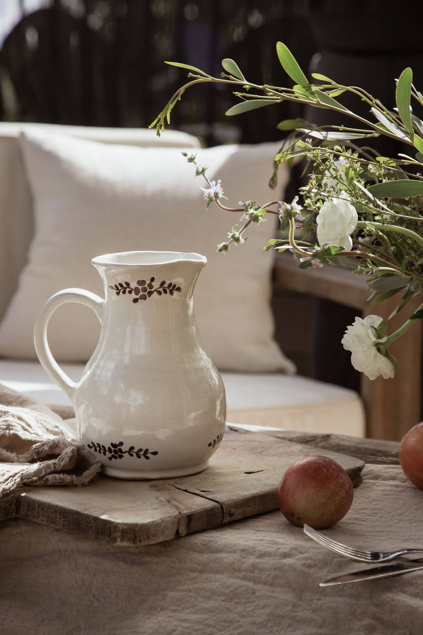 Hand-painted Margot Pitcher