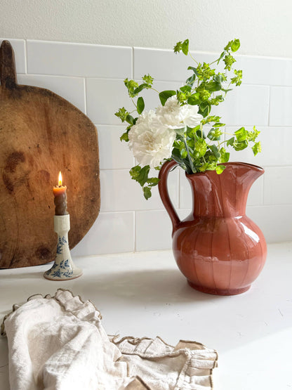 Glazed Terracotta Pitcher