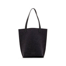 Load image into Gallery viewer, Hana Merino Wool Felt Tote: Black
