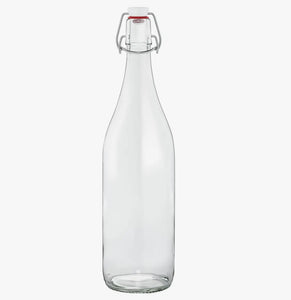 French Glass Swing Top Bottle - 2 Sizes