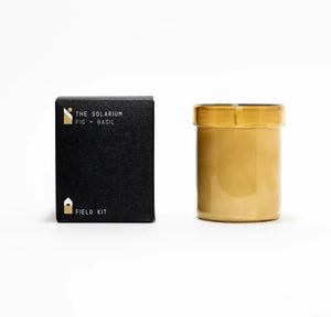 The Solarium Candle - Fig + Basil