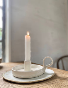 Candle Holder With Loop Handle