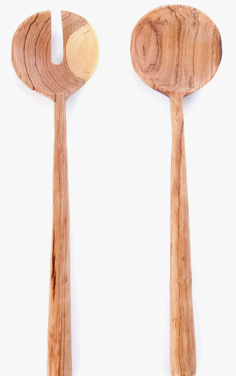 Pendulum Olive Wood Salad Set