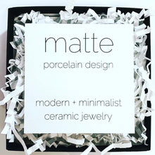 Load image into Gallery viewer, Matte Porcelain CASSIA I BLACK
