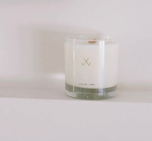 Olive Leaf + Lemon Soy Candle