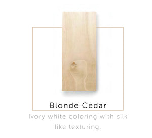 NEW Snack Pedestal Bowl - Blonde Cedar