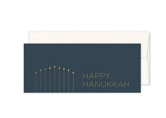 Simple Hanukkah Greeting Card