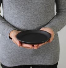 Load image into Gallery viewer, Stoneware Flat Side Plate / Black or White
