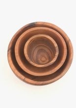 Load image into Gallery viewer, Set of 3 Wild Olivewood Condiment / Spice Bowls

