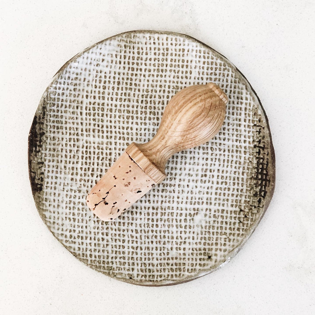Oak Wine Stopper
