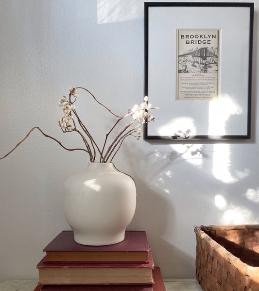 Ceramic Blossom Vase