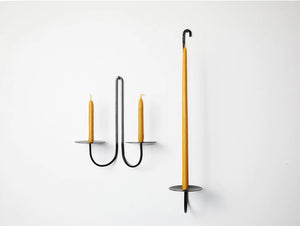 Iron Wall Candle Holder