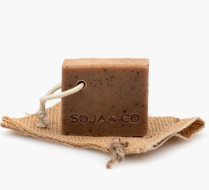 Bar Soap - Tonka Bean + Cocoa Crane (Exfoliant)