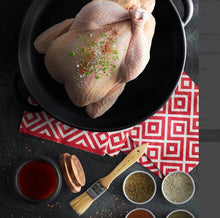 Load image into Gallery viewer, Stoneware Serving Plate w/Handles - Extra Large Black or White
