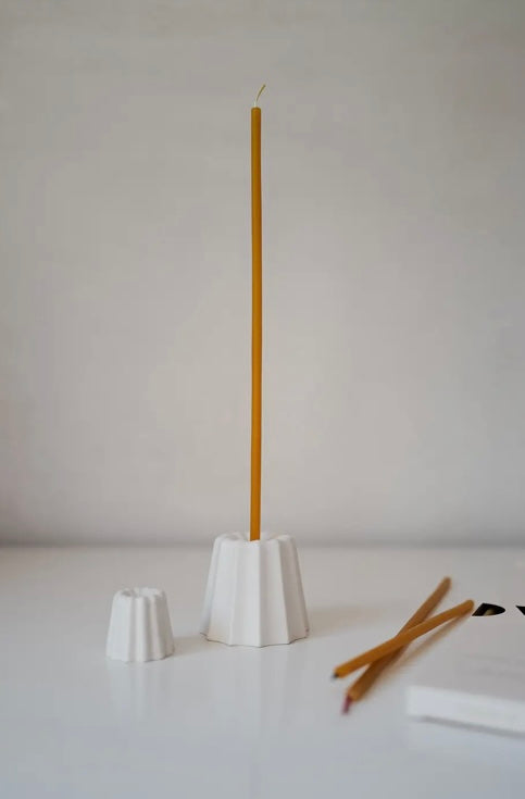 Porcelain Candle Holder / Big