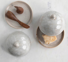 Load image into Gallery viewer, Stoneware Domed Dish w/Glaze
