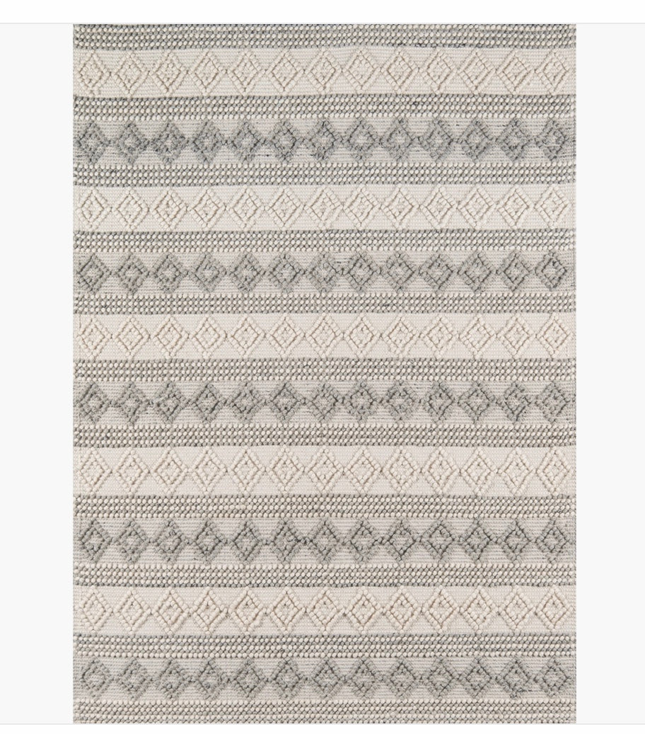 Momeni Andes Ivory Geometric Area Rug
