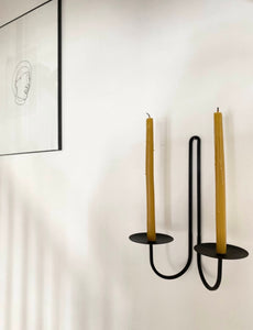 Iron Wall Candle Holder
