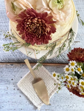 Load image into Gallery viewer, White + Gold Cake Stand
