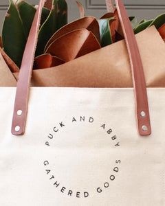 puck and abby canvas tote
