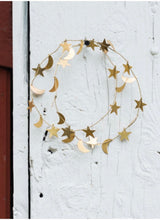 Load image into Gallery viewer, Brass Garland Star
