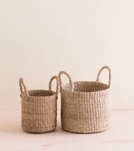 Load image into Gallery viewer, Baskets - Natural Tabletop Mini Baskets / Set of 2
