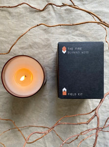The Fire Glass Candle