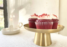 Load image into Gallery viewer, Small Brass Cake Stand
