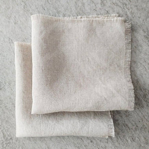 Flax French Linen Napkins ( Set of 4 )