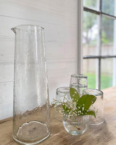 Pebble Glass Carafe