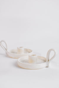 Candle Holder With Loop Handle