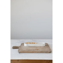 Load image into Gallery viewer, Marble Cracker Dish -Marble
