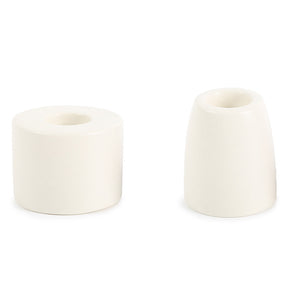 Candle Holder Petite Ceramic - Matte White