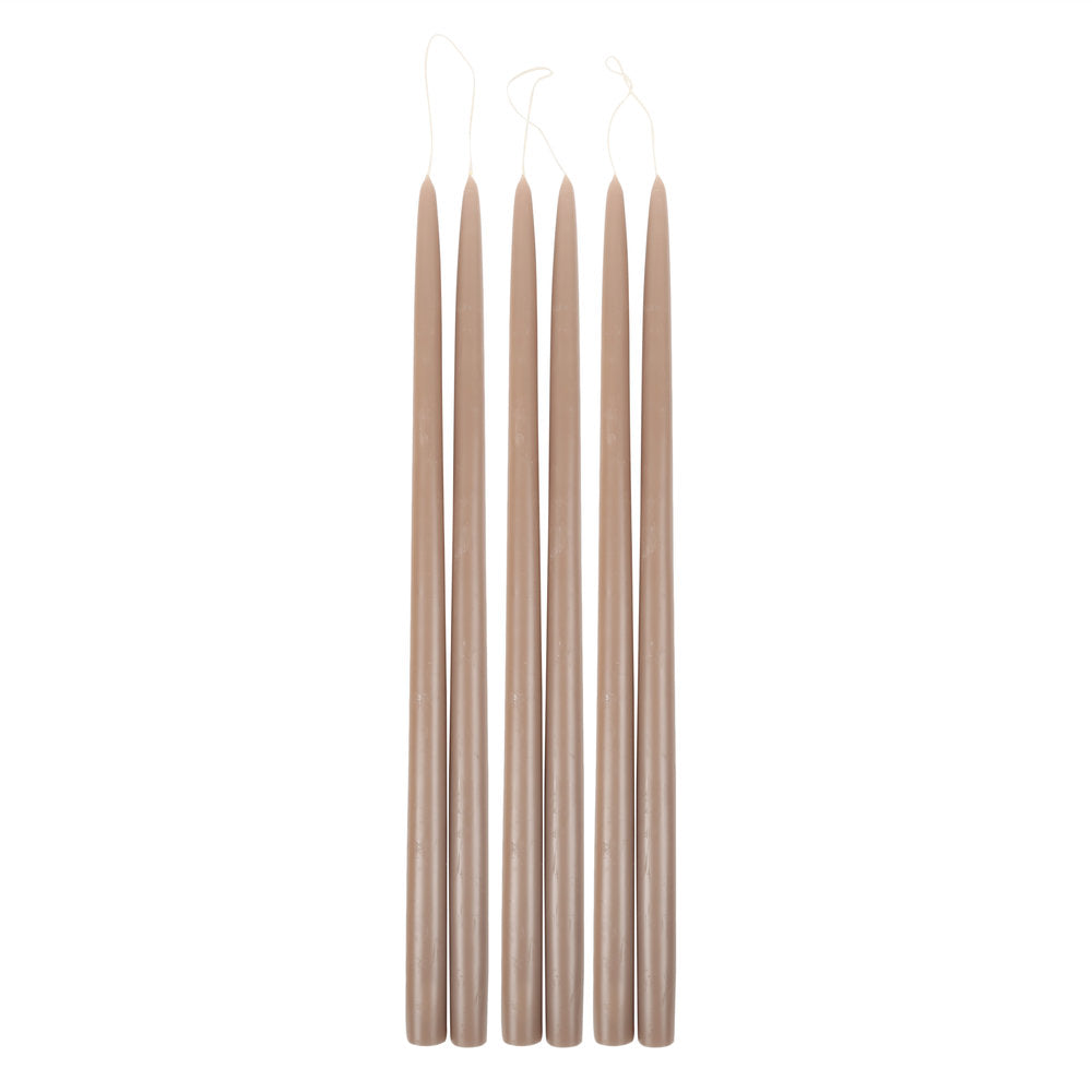 Candles -  Taper Greige