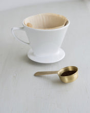 Load image into Gallery viewer, Brass Coffee Scoop
