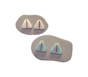 Porcelain Glider Earrings