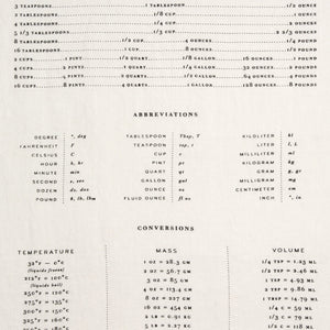 Measures Pure Linen Tea Towel